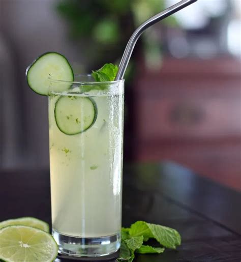 Virgin Cool As A Cucumber Drink | Homemade Food Junkie