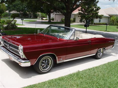 1966 Ford Fairlane 500 Convertible 4.7L 289 5 Speed for sale: photos, technical specifications ...