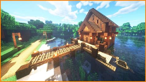 Survival Lake House :) : Minecraft