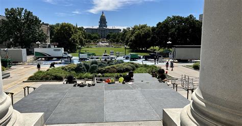 Stanley Cup parade, rally setup underway in Civic Center Park - CBS ...