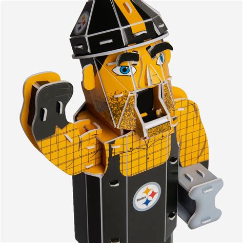 Steely McBeam Pittsburgh Steelers PZLZ Mascot FOCO