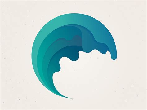 24+ Awesome Wave Logo Designs, Ideas, Examples | Design Trends ...