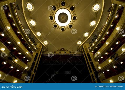 Burgtheater stock image. Image of culture, lights, indoors - 14859733