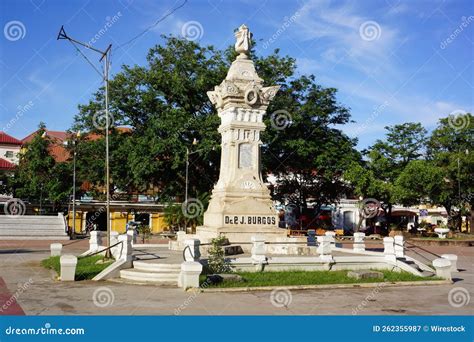 Monument for Father Jose Burgos in Vigan, Philippines with a Tree in ...