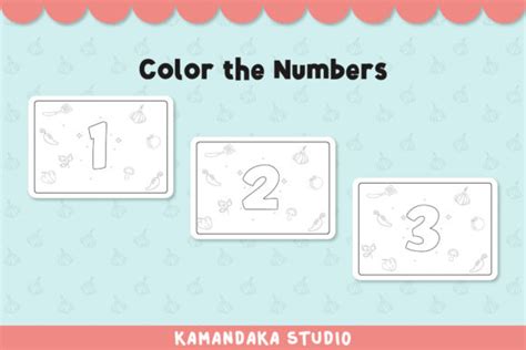 Color the Numbers 1-10 Graphic by kamandakastudio · Creative Fabrica