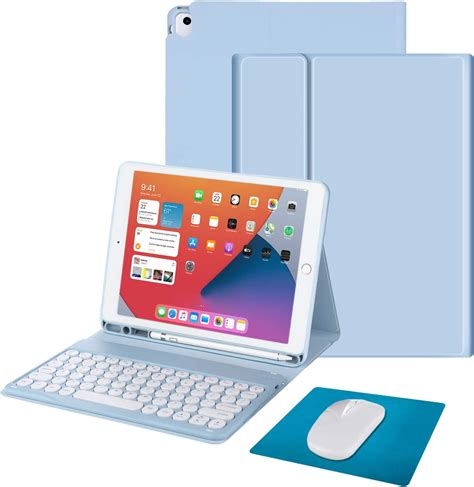 Tasnme Keyboard Case for iPad (10.2-inch iPad 9th Generation 2021) iPad ...