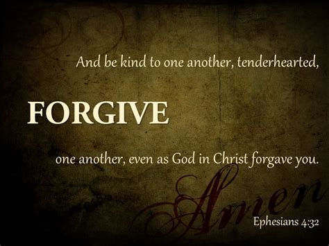 FORGIVE one another | New Berean Baptist Church