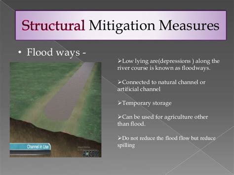 types of flood & flood mitigation/management techniques - damages