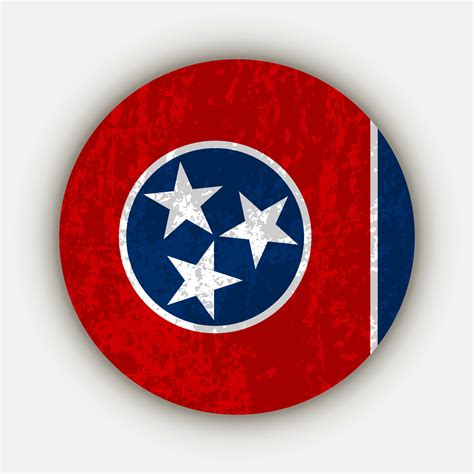 Tennessee state flag. Vector illustration. 13947367 Vector Art at Vecteezy