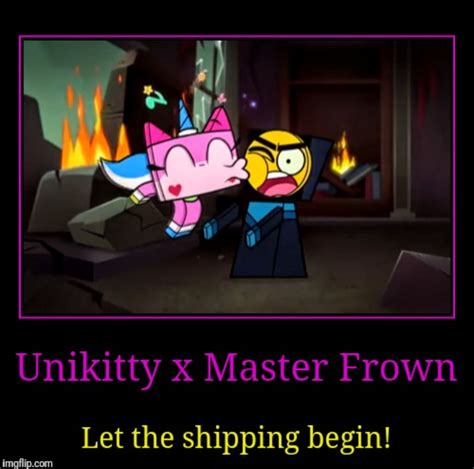 Unikitty x Master Frown Kiss by Nix-Achlys on DeviantArt