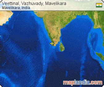 Veettinal, Vazhuvady, Mavelikara | Mavelikara Google Satellite Map