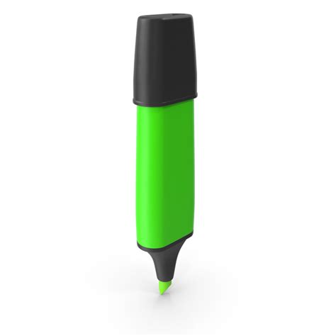 HIGHLIGHTER PEN GREEN PNG Images & PSDs for Download | PixelSquid ...