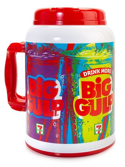 7-Eleven Big Gulp Foam Insulated Travel Mug, 100 Ounces, Red & White | Insulated travel mugs ...