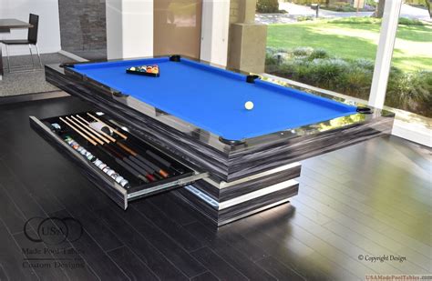 Dining Pool Table : Modern Pool Tables : Contemporary Pool Tables : Modern Pool Table : Custom ...