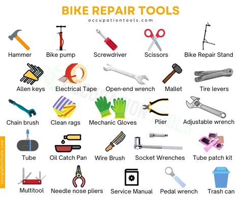 Bike Repair Tools Names: All Essential Bike Mechanic Tools