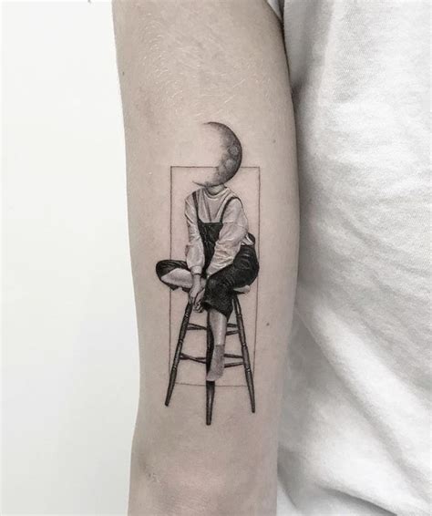 Moon child | Artist: @maya_gat | Tatuagem surreal, Inspiração para ...