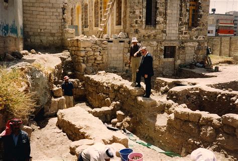 Madaba-Archaeological-Park-excavations-in-the-west-wing-of-the-Burnt-Palace-1993-with-Ghazi ...