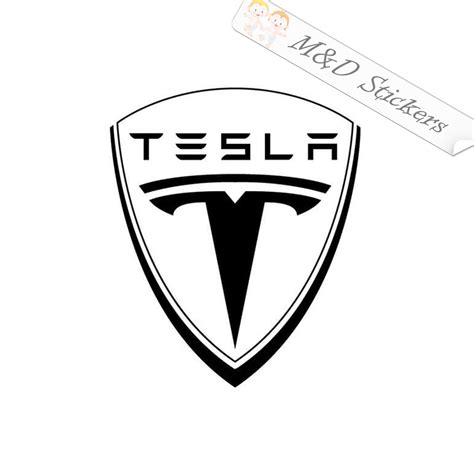 2x Tesla logo Decal Sticker Different colors & size for Cars/Bikes/Win ...