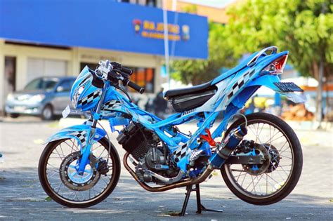 100 Gambar Modifikasi Satria FU Keren Terbaru | Modif Drag