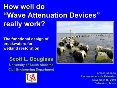 Wave Attenuation Devices - Restore America's Estuaries