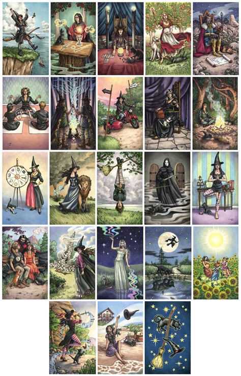 Prints Everyday Witch Tarot Choose From Major Arcana - Etsy