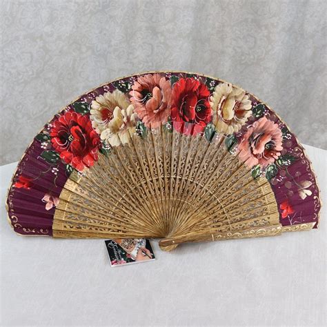 Hand Painted Collectors Fan | Spanish Fan Made in Spain | Spanish fan, Hand painted, Fan