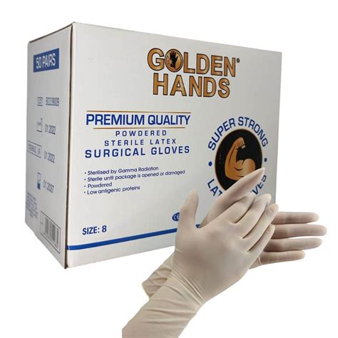 Latex Surgical Gloves | Powdered Sterile Latex Surgical Gloves