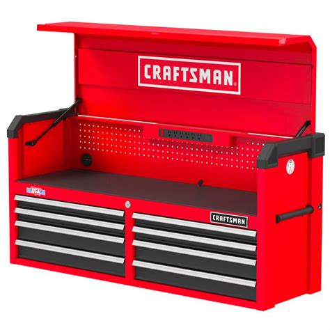 CRAFTSMAN, Gloss Red, 51 1/2 in W x 16 in D x 24 1/2 in H, Chest - 797FK4|CMST98272RB - Grainger