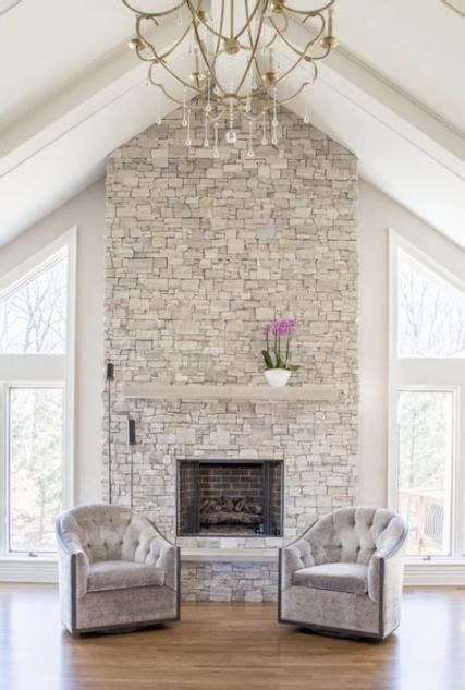 50+ ideas faux wood tile floor fireplace surrounds | Fireplace design, Stone veneer fireplace ...