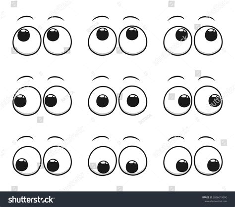 Cartoon Eyes Looking Down: Over 832 Royalty-Free Licensable Stock ...