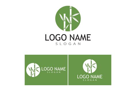 Bamboo Logo Template Vector Graphic by Redgraphic · Creative Fabrica