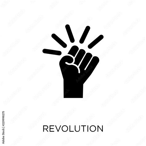 Revolution icon. Revolution symbol design from Army collection. Simple element vector ...