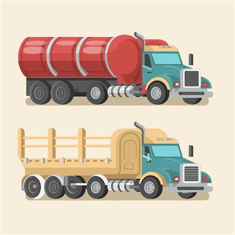 Premium Vector | Diesel truck design vector illustration