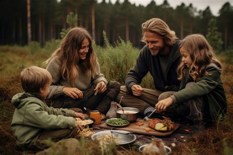 Outdoor family eating outdoors adult. | Premium Photo - rawpixel