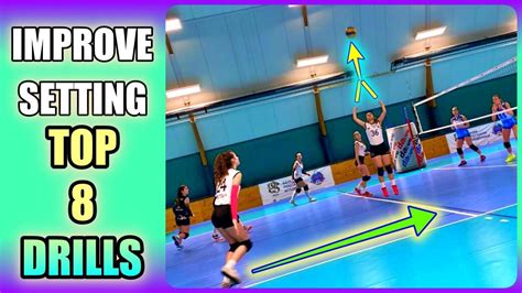 HOW TO SET A VOLLEYBALL-TOP 8 DRILLS | Best Volleyball Training | Volleyball training ...