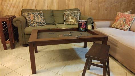 Coffee Game Table - Great for Puzzles and Board Games