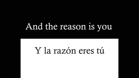 Hoobastank - The Reason - Lyrics Inglés y Español - YouTube