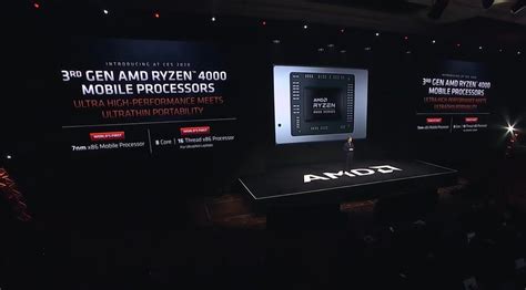 CES 2020: AMD's Ryzen 4000 laptop CPUs bring the fight to Intel | Rock ...