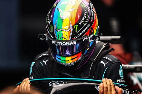 Formula One racing star wears LGBTQ Pride helmet at Qatar Grand Prix ...