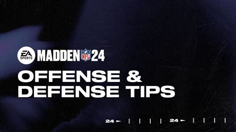 Madden NFL 24 - Tips and Tricks - Offense and Defense - Official Site