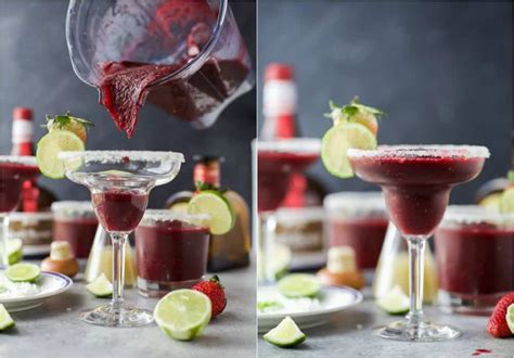 Mixed Berry Frozen Margaritas | Easy Margarita Recipe for Summer