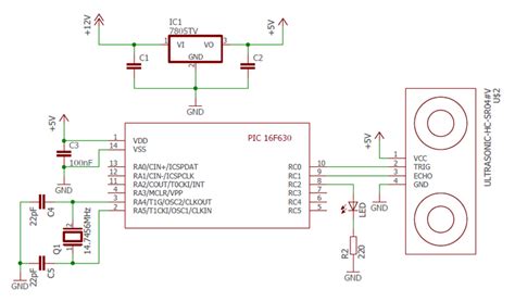 Hc Sr04 Circuit Diagram - Wiring Diagram and Schematics