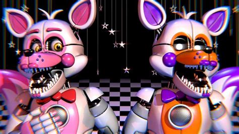 Funtime Foxy und Lolbit - Online-Puzzle