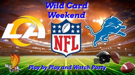 Los Angeles Rams Vs Detroit Lions Wild Card - One News Page VIDEO