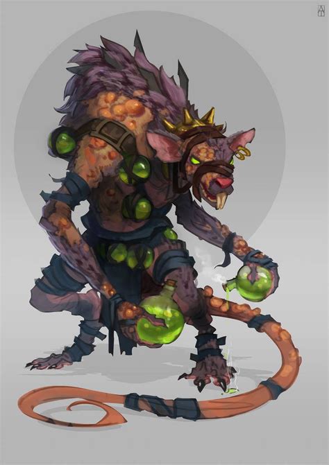 Ratman poiZZon by Trufanov on DeviantArt | Creature concept art ...