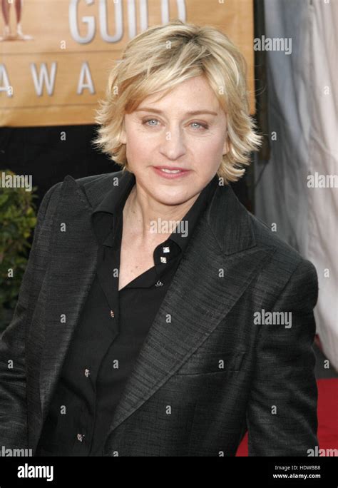 Ellen Degeneres at the Screen Actors Guild Awards in Los Angeles on Feb ...