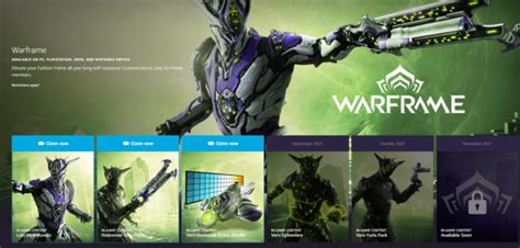 Warframe: How to Claim Prime Gaming Rewards - Touch, Tap, Play