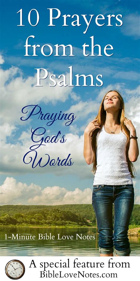 1-Minute Bible Love Notes: 10 Good Prayers From Psalms