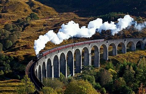 The Jacobite Steam Train in Fort William | Scotland, Scenic, Trip planning