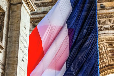 Arc de Triomphe French Flag Paris France Photograph by William Perry - Pixels